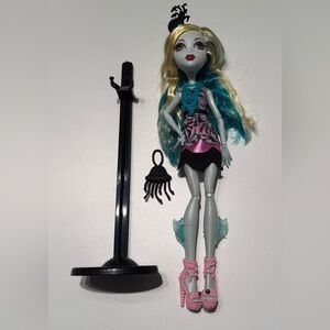 Monster High Doll Lagoona Blue Frights, Camera, Action Black Carpet 2008